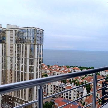 1 ком 45 м.кв. с очень хорошим видом на море в сданной секции ЖК Атмосфера ЖК Атмосфера