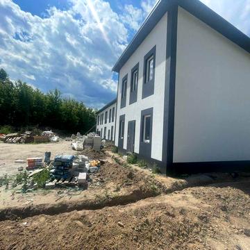 Таунхаус на етапі будівництва