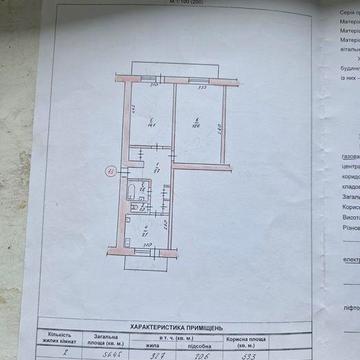 Продам 2-кімнатну квартиру, Богунія, вул. Офіцерська