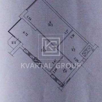 Продаж 1к Квартира Центральна вулиця