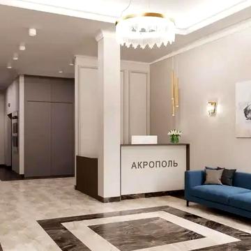 Однокомнатная квартира-студия в ЖК «Акрополь» !