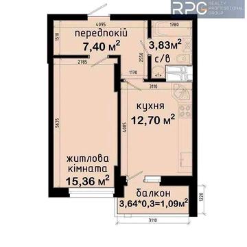 єОселя | Продаж 1-кімнатної квартири в ЖК "Авеню 42" ЖК Авеню 42