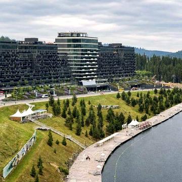 Видовий апартамент в преміум готелі GLACIER PREMIUM APARTMENTS. Буковель. Озеро Молодості. ЖК Glacier