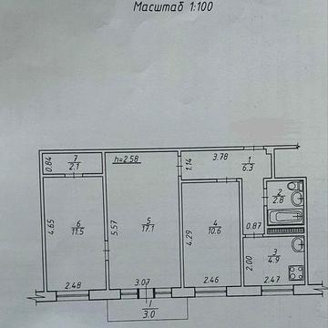 Продам 3 кімнатна квартира , власник