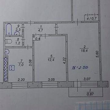 Комната в трехкомнатной кв ЖК уют
