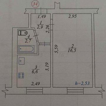 Продаж квартири 1-кім. Захисників Азовсталі (комарова) 20