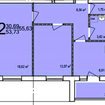 Продам РЕАЛЬНУЮ 2 комн. квартиру дом в Новострое ЖК ПТИЧКА  MV ЖК ПТИЧКА