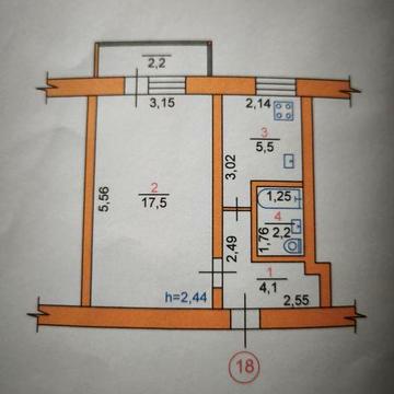 Продам 1к квартиру