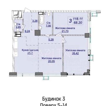 Продажа 3к квартиры 118м2 в ЖК Новопечерські Липки Андрія Верхогляда, Печерськ ЖК Новопечерскі Липки