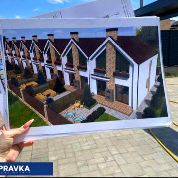 Таунхаус в Лесках , готовый дом , автоматические ворота , 3 сотки , 2 этажа , рассрочка , под ремонт , ремонт под ключ