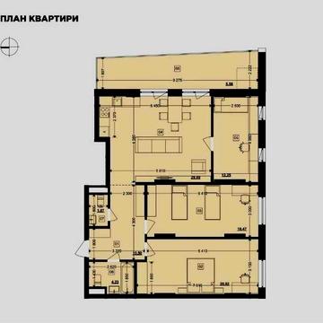 Продаж 3-и кімнатної квартири в новобудові ЖК Lake View вул.Вол.Великого ЖК Lake View