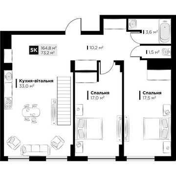 Продаж 5к Квартира Червоної калини вулиця ЖК Feel House