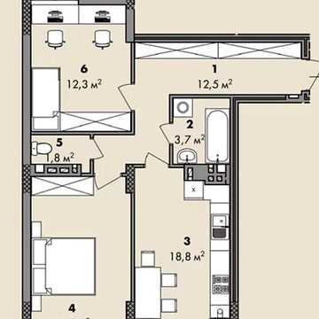 Продаж 2к Квартира Чумацька вулиця