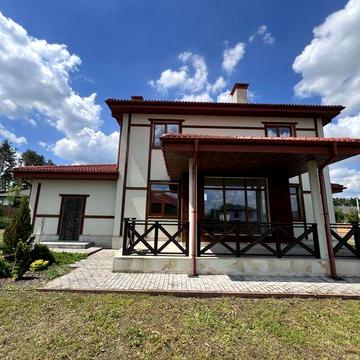 Новий та красивий будинок 197м2 в Бучі | 12 соток + озеленення | Гараж + терасса | Без комісії%