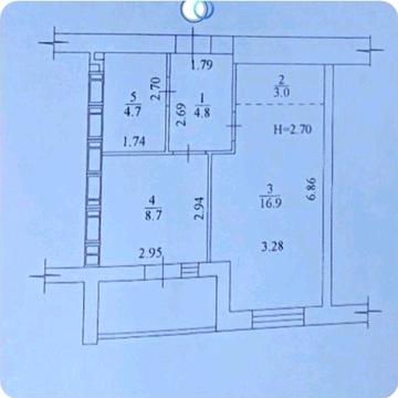 Продам 1-ком квартиру в новострой ЖК Мира-3 Налог оплачиваем сами.L ЖК мира 3
