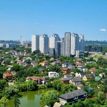 Ващенко 1, видовая на Днепр,  метро Осокорки