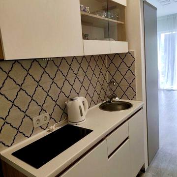 Оренда квартири-студії біля метро «Академмістечко»  Новий будинок Панорамні вікна