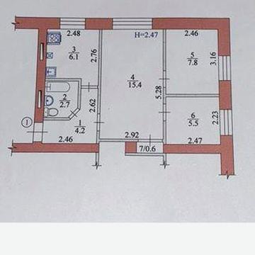 Квартира 3-х кімнатна