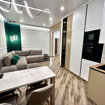 Аренда дизайнерской 3к ЖК Comfort City Рыбинский! Подключена к генератору, свет нсть всегда