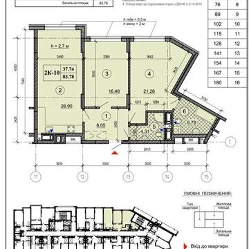 Продам 2-3К квартиру в ЖК Оранжерея (метро Берестейська 5хв) ЖК Оранжерея