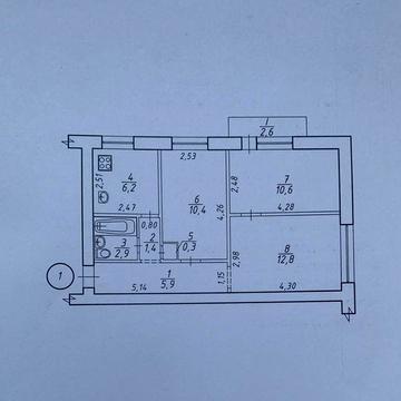Продам трьохкімнатну квартиру ЖК Домком