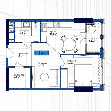 ЖК Manhattan Манхеттен Продаж 1-кімнатної квартири ЖК Manhattan