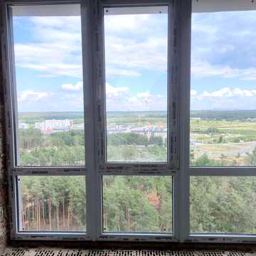 Видова 1к квартира 44.4 м² навколо ліс — Кухня 23 м. Метро 9 км. Можна на ремонт