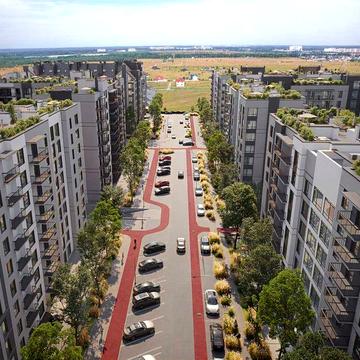 Квартира від забудовника ЖК "Park Residence". Однокімнатна 39 м2 ЖК Park Residence