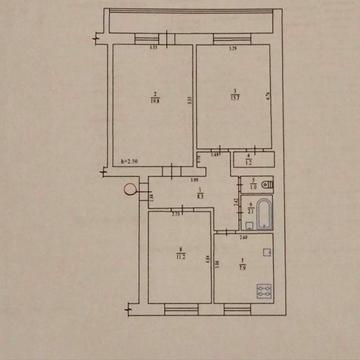 Продаеться 3 кім квартира . Центр