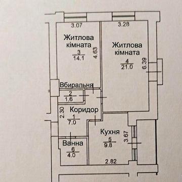 2х кімнатна ЖК "Олімп" ЖК Олімп