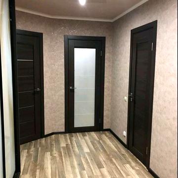 Новостройка. Диван + кровать. Квартира с ремонтом, 1 ком. с 2 диванами, с балконом. Автономное отопление!