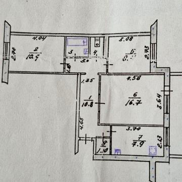 Продам 3-х кімнатну квартиру у м.Овруч