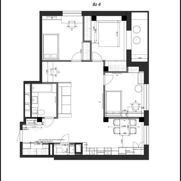 ЖК «Пролисок» | 93 м² | 3 спальни + студия| Без комиссии ЖК «Пролисок»