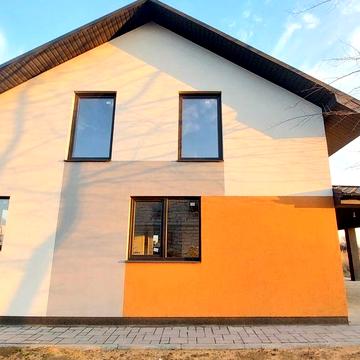 Путрівка Продаж ЕКСКЛЮЗИВНОГО будинку Велика крита тераса на 80 кв метрів Склянна стіна 2 пов 115 кв.м8 соток Газ поруч Ліс Річка 25 км від Києв