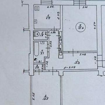 Продам 2 комнатную квартиру в сталинке, ул. Университетская, 37/39  Центр Харькова