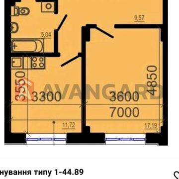 Продаж видовоі 2 кімнатной квартири ЖК Favorit