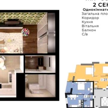 Продаж 1 кім квартири Шевченківський район