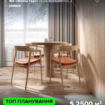 Продаж 2к квартири 79,7  м² з частковим ремонтом у Файна Таун ЖК Файна Таун