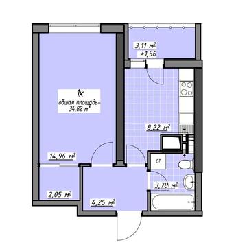 Продам 1 комн. в новом комфортном ЖК Одесские традиции, 10 этаж, 35 метров. ЖК Одесские традиции на  Глушко
