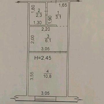 Продам 1 комнатную смарт квартиру на пр. И.Мазепи (Петровського)