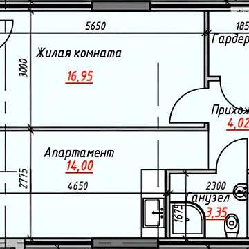 Продаж 1к Квартира Дачна вулиця ЖК Пространство на Дачной