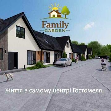 Сучасний таунхаус 102м2 в центрі Гостомеля Паркомісце власний дворик