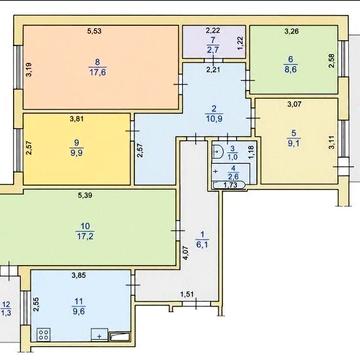 Продам 5 комнатную квартиру