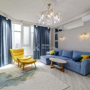 Оренда Квартира Київ ЖК Sherwood 4 кімнати 130 м² Майстер-спальня Панорамні вікна Бізнес-клас Охорона Закрита територія