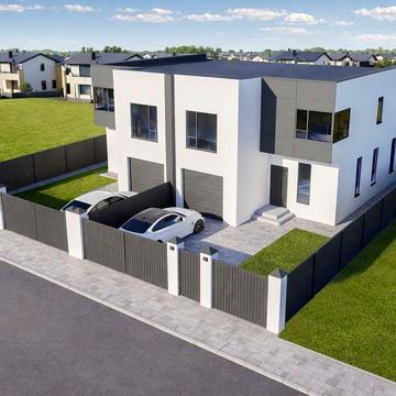 Встигніть придбати Дуплекс 650$ м2 в передмісті 150 м2 з газом та всіма кому