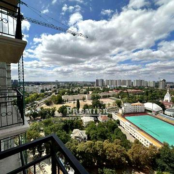 НАЙКРАЩА ЦІНА! зданий комплекс БІЗНЕС КЛАСУ Ексклюзивна 1-кімн квартира 45,5м2 Балкон Генератор Панорама Парк Перемоги Море Приморський 64500 уо