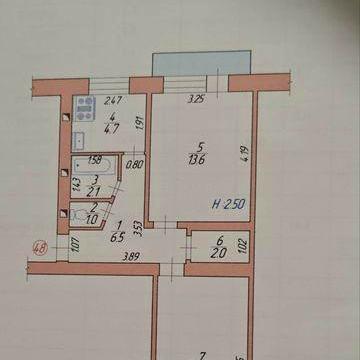 Продам 2-х комнатная квартира, можно по сертификату ЖК Свободы