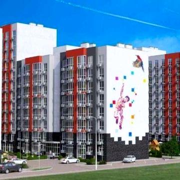 Квартира студійного типу з великою заскленою лоджією ЖК Артвілль ЖК Артвилль