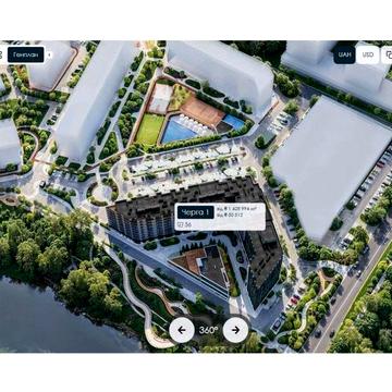Квартира 1к Ужгород ЖК Riverville