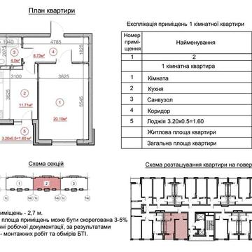 Продам 1 к. квартиру  46м., Соломянський р-н, бул. Вацлава Гавела 28 ЖК Рідне місто